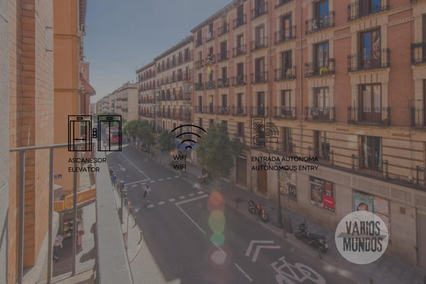 Apartamento De 4Hab En La Latina Con Vistas A Madrid Centro Kültér fotó