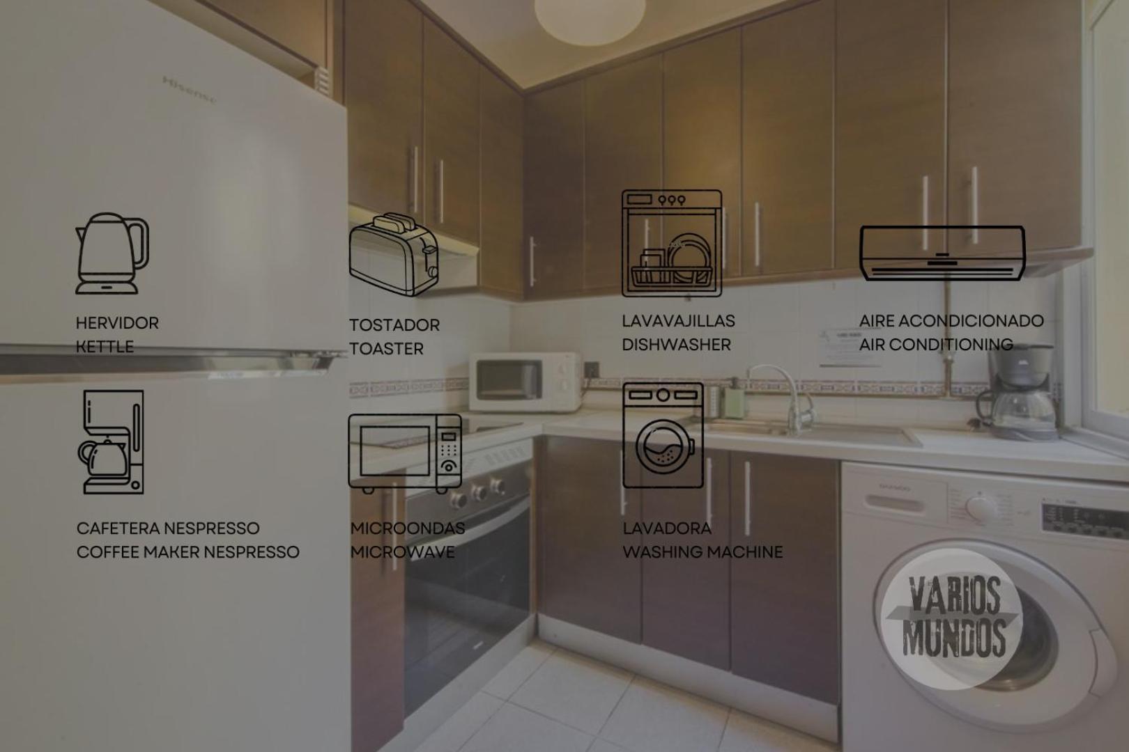 Apartamento De 4Hab En La Latina Con Vistas A Madrid Centro Kültér fotó
